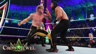 Logan Paul hits Roman Reigns with “one lucky punch”: WWE Crown Jewel (WWE Network Exclusive)