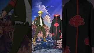 Naruto Characters in Akatsuki Cloak