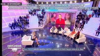 Alvaro Vitali insultato a Pomeriggio 5