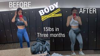 GAINING 15LBS IN THREE MONTHS