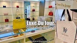 Luxe Du Jour Hermès Kelly 28 Epsom Sellier PHW Unboxing & Vlog | ℳ.ℳ 