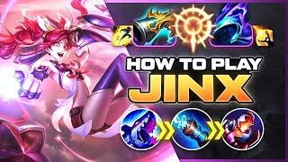 HOW TO PLAY JINX SEASON 14 | Build & Runes | Season 14 Jinx guide | League of Legends