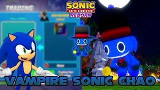 Trading for the Vampire Sonic Chao in Sonic Speed Simulator!