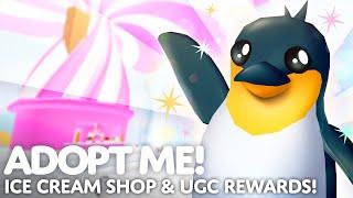 BRAND NEW ICE CREAM SHOP! NEW KING PENGUIN PETS & EXCLUSIVE UGC Pet Unlock! Adopt Me! On Roblox