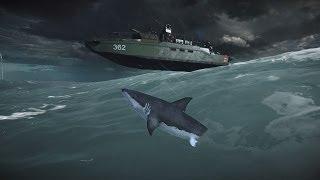 Battlefield 4 verstecktes Easter Egg? - Megalodon (riesiger Hai) auf Paracel Storm - German