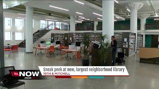 Milwaukee Public Library to open newest, largest neighborhood library