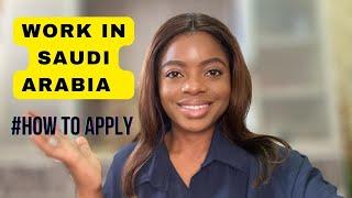 HOW TO GET A JOB IN SAUDI ARABIA 2023.  ANSWERING YOUR QUESTIONS