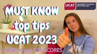 HOW to REVISE & PREPARE for UCAT 2023 - 15 MUST KNOW TOP TIPS to get HIGH SCORES & stay MOTIVATED