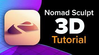Making 3D on iPad with Nomad Sculpt