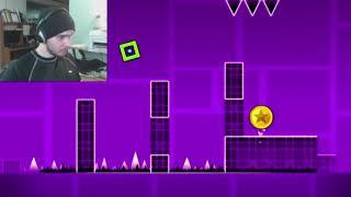 Reupload: I ALMOST HAD A HEART ATTACK! - Playing Geometry Dash (Rage Quit) by Charmx