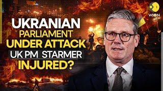 Russia Ukraine War: UK PM Starmer Injured? Explosions Over Ukrainian Parliament  In Kyiv | LIVE