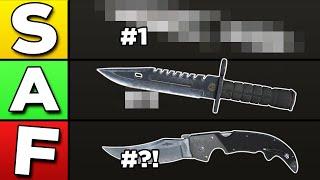 Ranking Every VANILLA KNIFE in CSGO!