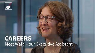 “Take opportunities” Meet Wafa – Executive Assistant | AXA