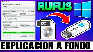 Como Usar Rufus 2023 | Hacer una USB Booteable Windows 10/8/7 y Prevenir Errores 