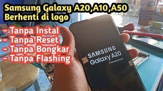 Mengatasi Samsung Galaxy A10,A20,A50,A71 Berhenti Di Logo Tanpa Hilang Data Dan Tanpa PC