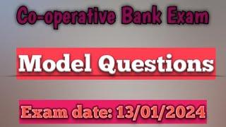 Cooperative Bank Exam/ 35 Model questions/CSEB Junior Clerk/Assistant Secretary Exam preparation