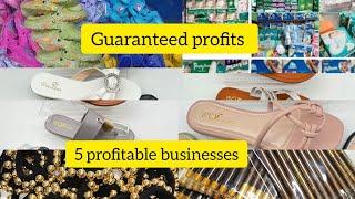 5 MOST PROFITABLE BUSINESSES YOU CAN START WITH 10,000 SH #businessideas #beginners #smallbusiness