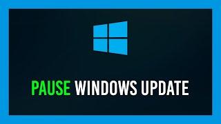 Windows: How to pause Windows Update | Temporary