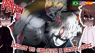 DANDADAN Okarun bullies React to Okarun/kentakakura|Okarun vs evil eyes react to