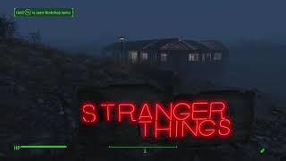 I built the Byers Stranger Things house in Fallout 4
