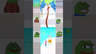 Hair Challenge | Wig Run - Best Mobile Games #shortvideo #instagameplay #android #ios