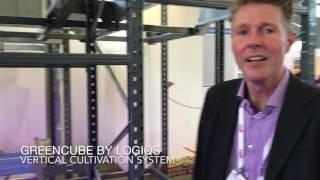 Logiqs / Greencube Vertical Farming System at GreenTech '16