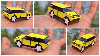 How to make paper car /Handmade car/how to make miniature car#cars#papertoy #toys #papercrafts#craft