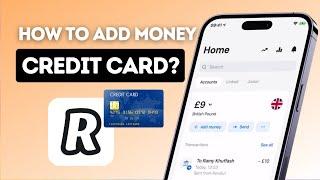 How to add money to account using a credit card in Revolut?