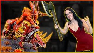 Bloodcrusher for the Blood God! | Warhammer 40k Daemon Painting How To