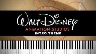 Walt Disney Animation Studios Intro - Piano Tutorial