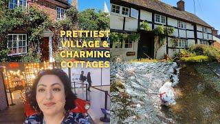 SHERE VILLAGE | SURREY HILLS | UK | AMAZING VIEWS | PRETTY COTTAGES