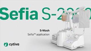 Sefia Select™ system: S-Wash Sefia™ application software