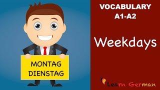 Learn German | German Vocabulary | Days of the week | Wochentage