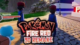 Pokemon Fire Red in 3D - New Demo Gameplay! (Fire Red Remake in 3D)