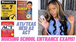 Vlogmas: How to pass your nursing school entrance exam? HESI TEAS ATI ACT