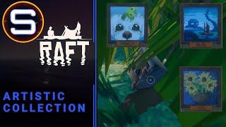 Raft: ARTISTIC COLLECTION! - ACHIEVEMENT GUIDE - Fast and Easy