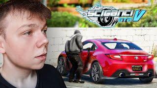 GTA V ŚCIGANCI #35 UKRADLIŚMY MU AUTO! 