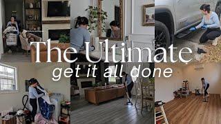 THE ULTIMATE HOME REFRESH | GET IT ALL DONE WITH ME | MASS CLEANING BEFORE TRAVEL