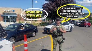 Agressive Cop Intimidation Tactics Fail | Cop Threatens Arrest But Gets Owned