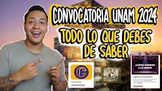 Convocatoria UNAM 2024 |TODO lo que DEBES de SABER| !!!