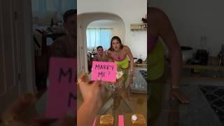 Girlfriend gets surprise proposal 