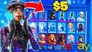 I Bought a $5 SEASON 1 Fortnite Account On EBAY... (OG SKINS)