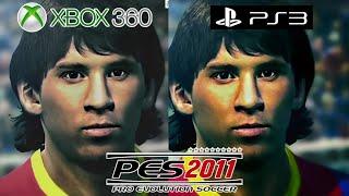 PES 2011 Xbox 360 Vs PS3