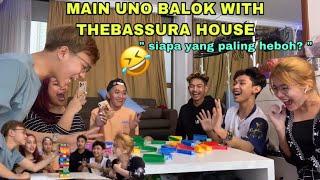 MAIN UNO BALOK WITH GENG BASSURA HOUSE - siapa paling heboh? | Alfa Subagio