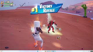 Fortnite Season Ending Victory Royal During Explosion! #fortnite #victoryroyale #gaming #epic