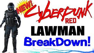 CYBERPUNK RED LAWMAN role ability BACKUP Breakdown