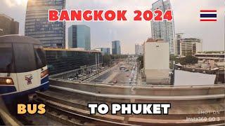 7. Метро в Бангкоке, Автобус на Пхукет, Как добраться из Бангкока. Регистрация билета и Автостоп