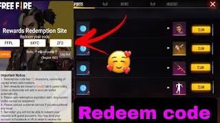 Free fire redeem code || 500k live watching reward || #Settingfortech #redeemcode