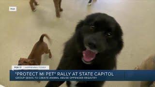 Protect MI Pet rallying to get animal abuse registry on 2024 ballot