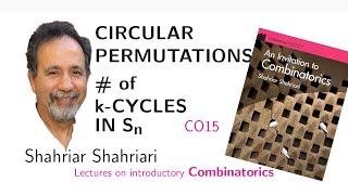 CO15 Circular Permutations, # of k-cycles in S_n